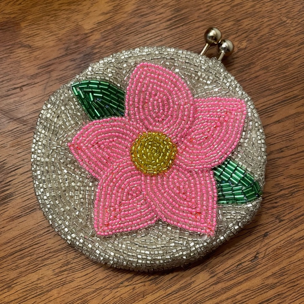 Vintage Beaded Coin Purse